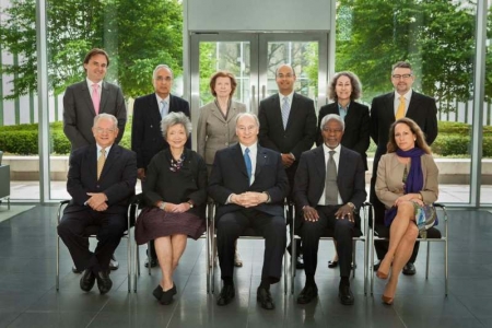 Photo of the Trustees of the Global Center for Pluralism with His Highness the Aga Khan 2017-05-16
